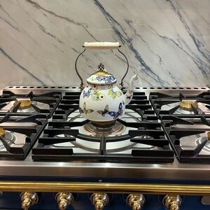 Mackenzie-Childs Butterfly Metal Teapot